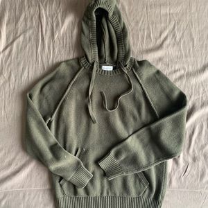 Olive green goodfellow hooded sweatshirt